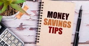 Tips for saving money